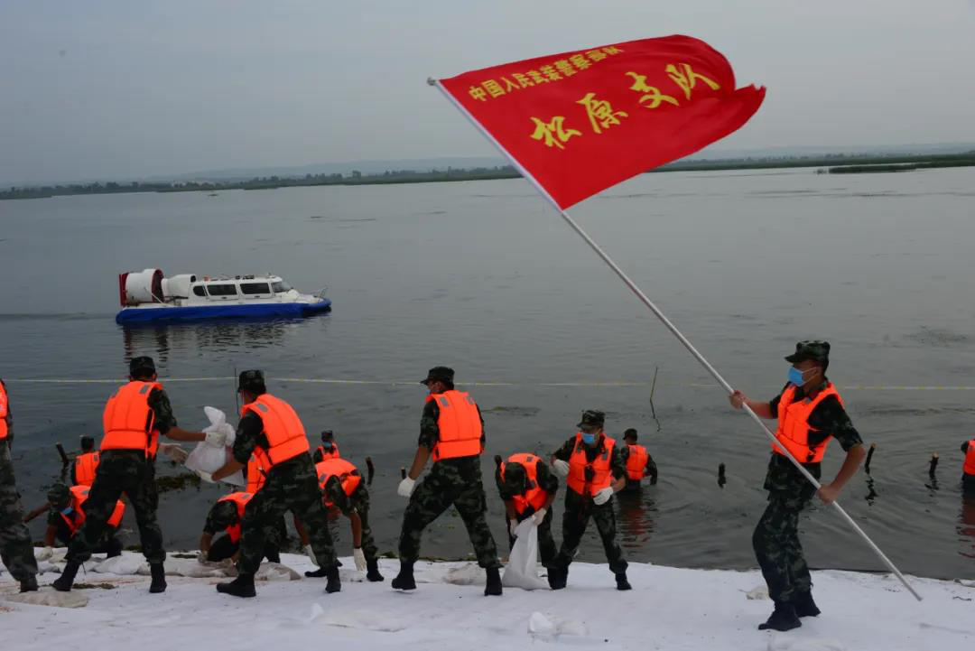 中科智航助力松原市防汛抢险救援应急演练！